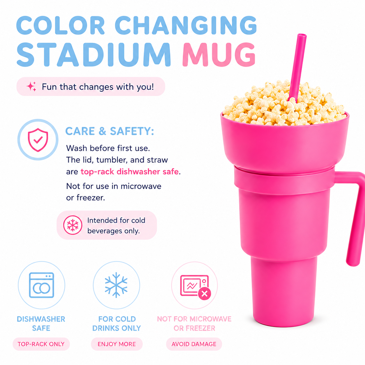 Snack and Drink Cup
