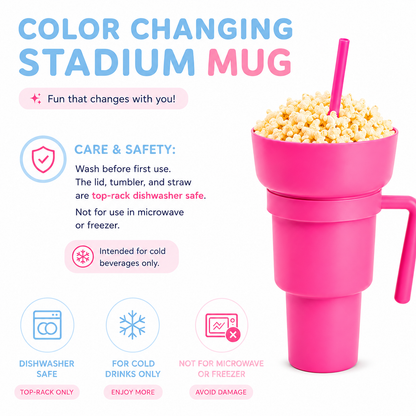 Snack and Drink Cup